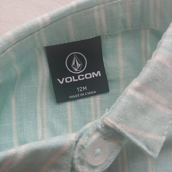 VOLCOM Baby NEW Button Up Shirt & Chino Pants - Picture 4 of 11